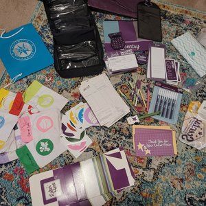HUGE Lot of Scentsy Rep party/sales supplies
